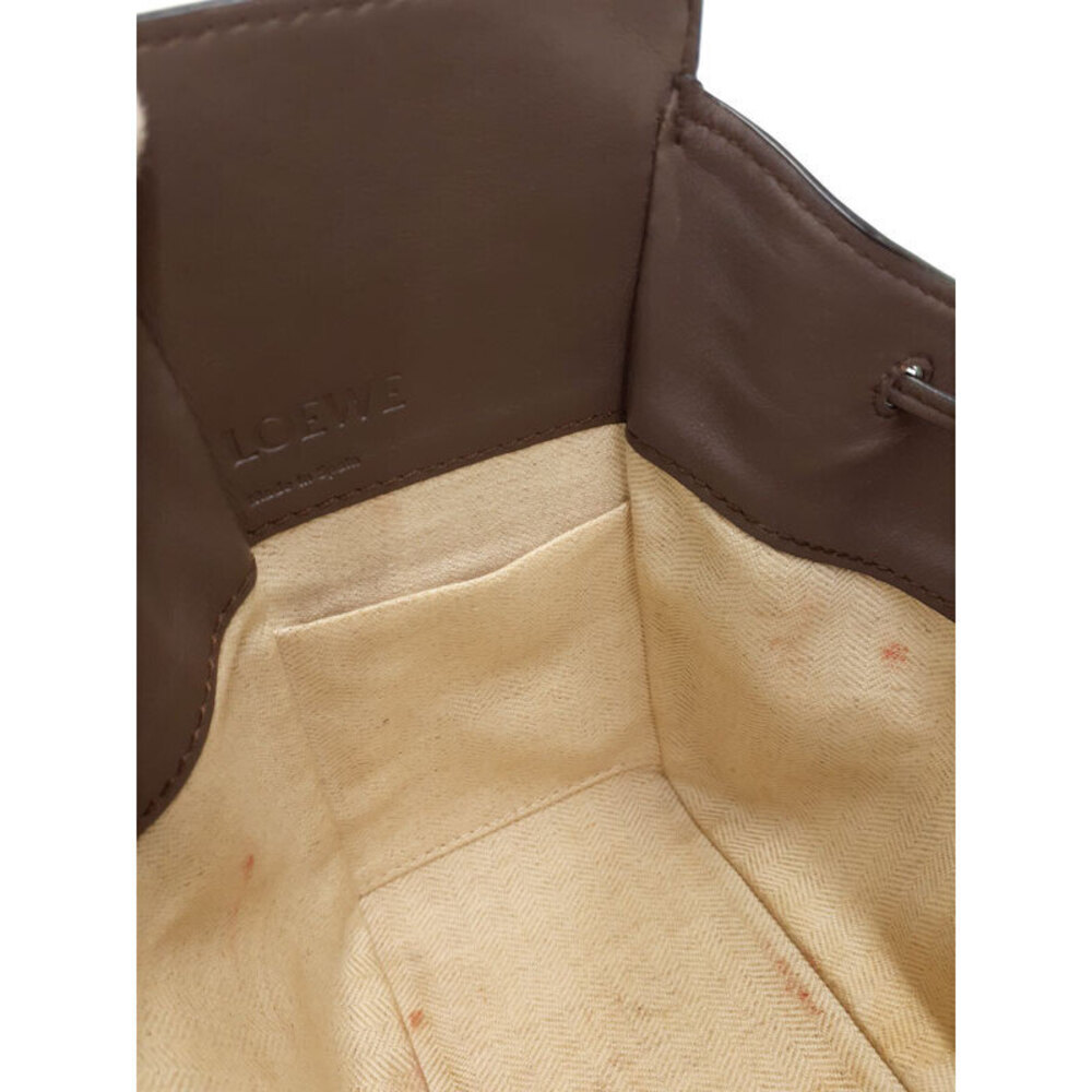 Loewe Leather Hammock Drawstring Bag Shoulder - Picture 4 of 9